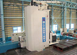 NC横中グリ盤(フロアー型) φ340/225×L15,000×H5,000